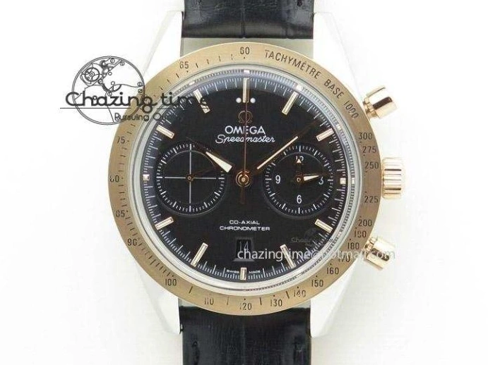 1221 Speedmaster ’57 Co-Axial OMF 1:1 Best Edition White Dial Silver Markers A9300 (Free Leather Strap) Efficient 8133